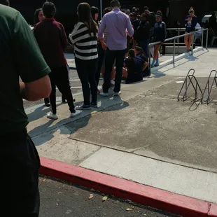 Line at 1130am on a Sunday , 8/21