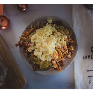 Spicy Plant Meat Hash