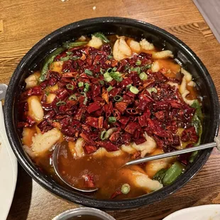 Szechuan Boiled Fish Fillet
