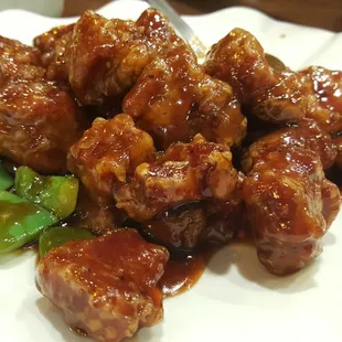 Golden Garlic Pork Spare Ribs