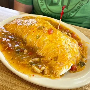 Pregnant Burrito