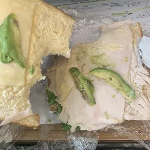 Old avocado and not to mention we're are the sprouts ??