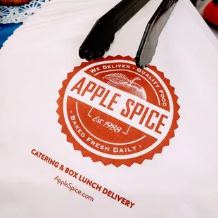 Dinner sized logo napkins. Very absorbent.