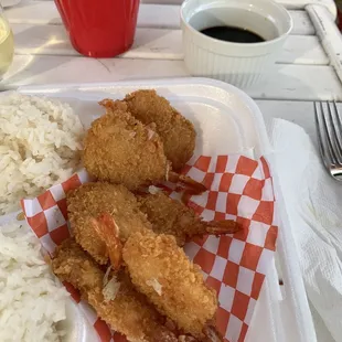 This is tempura shrimp??  I have no idea how they can call breaded shrimp, Tempura?  It was not good.