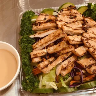 Chicken Breast Salad (Togo order) very delicious!