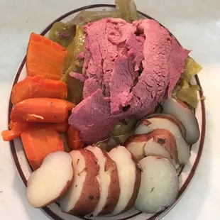 Corned beef and cabbage