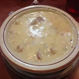 Clam Chowder w/ Redskin Potatoes