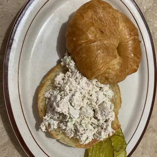 Chicken Salad Croissant Sandwich