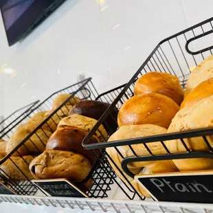 Bagels from Terrace bagels!