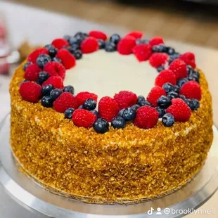 Delicious custom made cakes for special occasions! 48 hours notice required. Call or stop by to reserve yours!