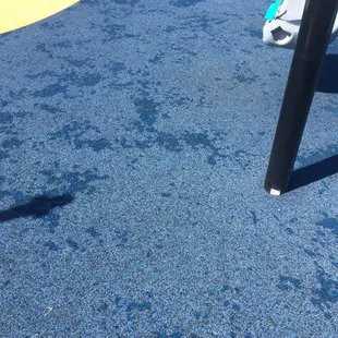 All padded rubberized safe ground for less injuries