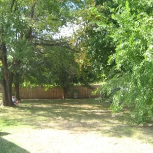 Off Street parking and beautiful shaded lots.