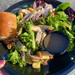 Grilled chicken salad