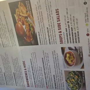 menu, sushi and sashimi