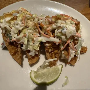 Chicken wonton appetizers