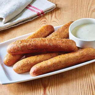Garlic and Parsley Butter Breadsticks