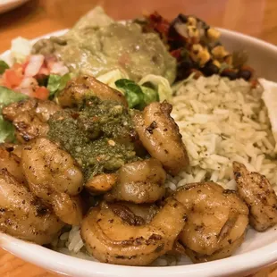 Tex-Mex Shrimp Bowl