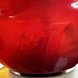 Empty old  ketchup bottle.