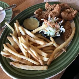 Chicken fingers and fries