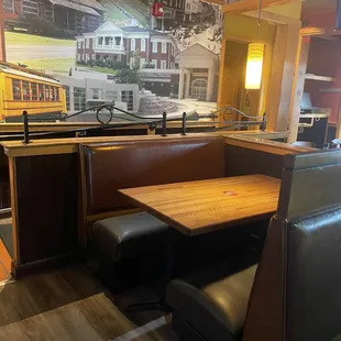 Seating area on the right side of the bar....