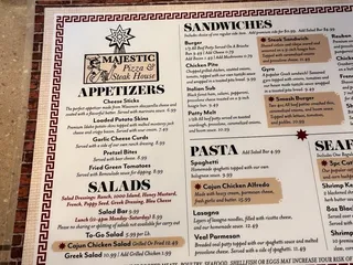 Majestic Pizza & Steak House