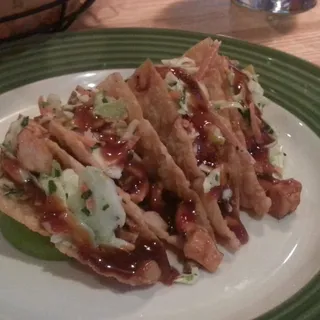 Chicken Wonton Tacos