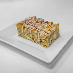 Coquito Rum Bread Pudding