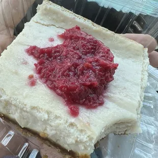 Vegan cheesecake