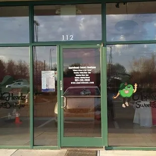 the front of a store