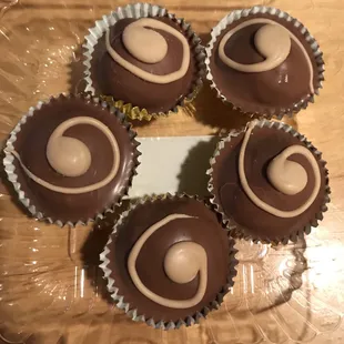Buckeyes. I ate one before I took the photo