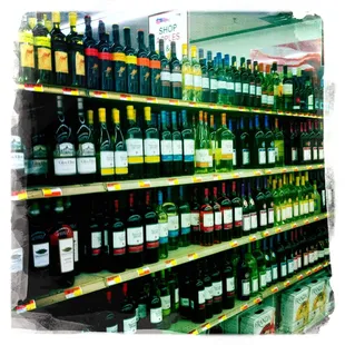 Decent wine selection