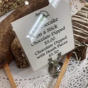 chocolate covered donuts on a plate