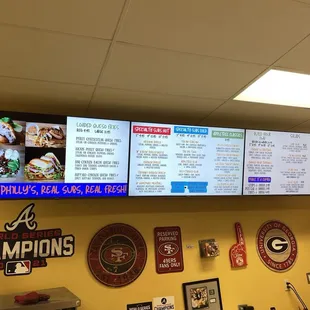 Electronic Menu Board