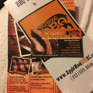 Delicious BBQ that caters and delivers : )