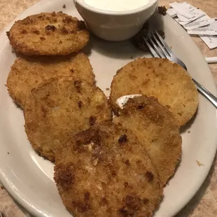 Fried green tomatoes
