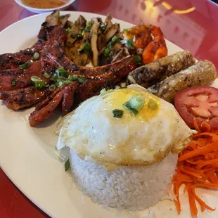 House special rice plate