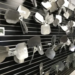 Large selection of AC fan blades