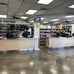 Store Front Parts Counter