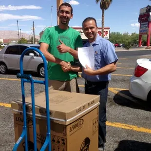 Appliance Parts Center Happy Customer
We sell air conditioner and heater units