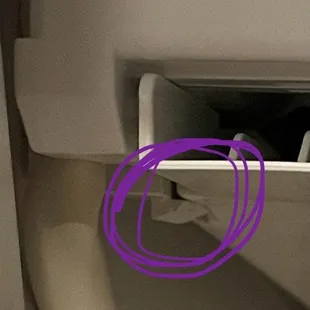 This part wouldnt originally "snap Into place because of the ice/frost build up.