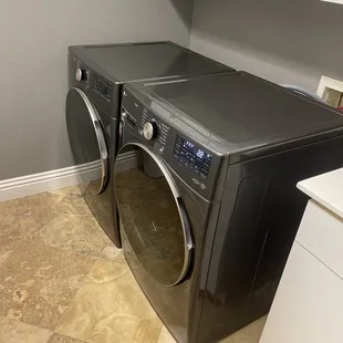 LG washer and dryer