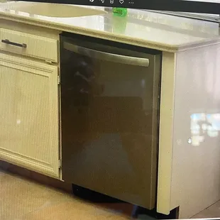 New Frigidaire dishwasher