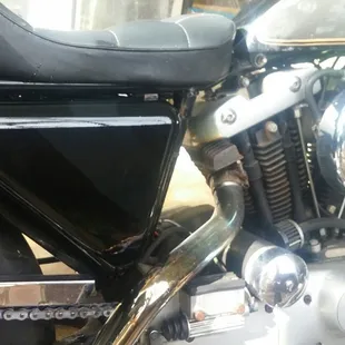 Killer gloss black with clear. Came out mirror glossy and beautiful.