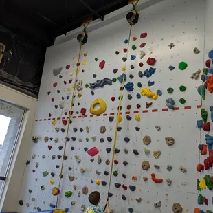 Kids room, climbing area