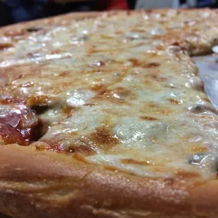 Mushroom ham and bacon yumminess
