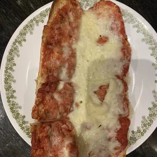 Pizza sub (where are the pepperonis? Good question)