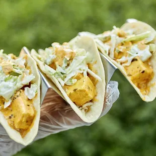 Paneer Tikka Tacos