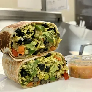 Vegan Healthy Mex Burrito