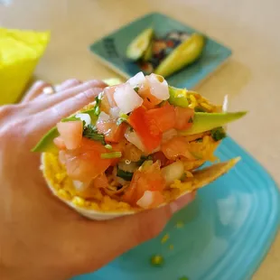 Maharani w/ some Pico de Gallo