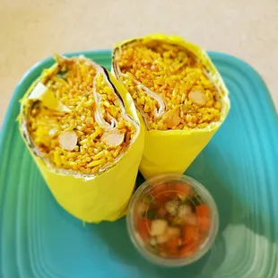 Maharani burrito (vegan)